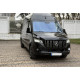 Решетка радиатора (GT Chrome Black) без рамки на Mercedes-Benz SPRINTER W907 2017-2023 года