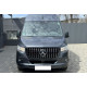 Решетка радиатора (GT Chrome Black) без рамки на Mercedes-Benz SPRINTER W907 2017-2023 года