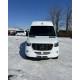 Решетка радиатора (GT Chrome Black) без рамки на Mercedes-Benz SPRINTER W907 2017-2023 года