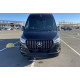 Решетка радиатора (GT Chrome Black) без рамки на Mercedes-Benz SPRINTER W907 2017-2023 года