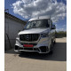 Решетка радиатора (GT Chrome Black) без рамки на Mercedes-Benz SPRINTER W907 2017-2023 года