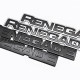 Автологотип эмблема надпись Jeep Renegade на дверь черный глянец