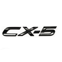 Автологотип надпись Mazda CX-5 черный глянец