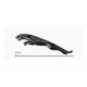 Автологотип шильдик эмблема Jaguar Black 190мм