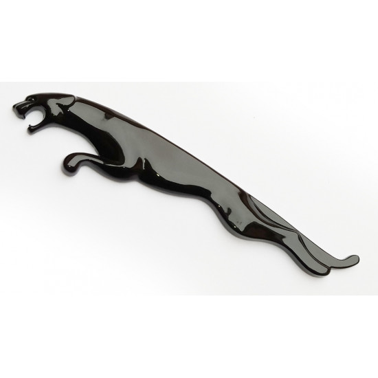 Автологотип шильдик эмблема Jaguar Black 190мм