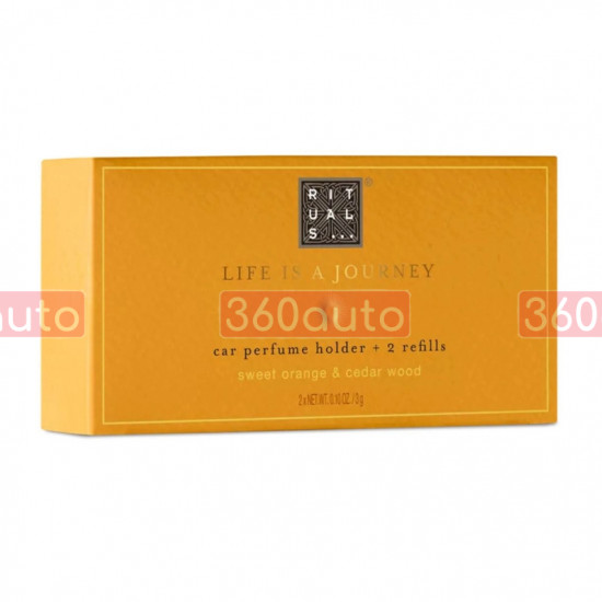 Ароматизатор для автомобиля Rituals ​Car Perfume The Rituals of Mehr +2 Refills 6 ml