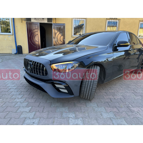 Комплект рестайлинга (стиль E63 AMG 2020+) на Mercedes-Benz E-Class W213 2016-2020 года