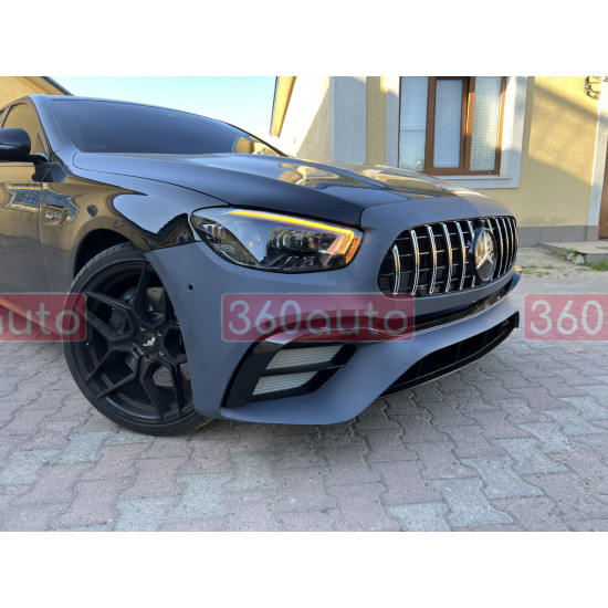 Комплект рестайлинга (стиль E63 AMG 2020+) на Mercedes-Benz E-Class W213 2016-2020 года