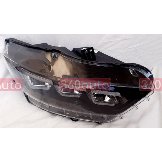 Передние фары на Ford Mustang 2014-2017 Full LED 2024 look черные