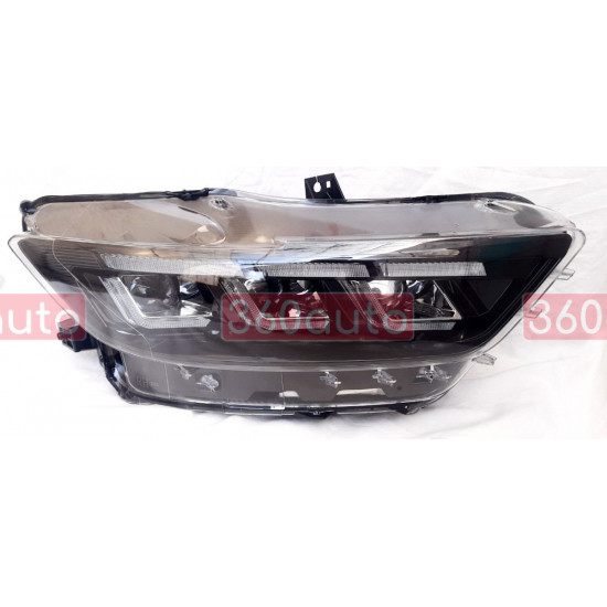 Передние фары на Ford Mustang 2014-2017 Full LED 2024 look черные