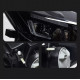 Передние фары на Ford Mustang 2014-2017 Full LED 2024 look черные