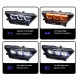 Передние фары на Ford Mustang 2014-2017 Full LED 2024 look черные