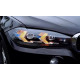 Передние фары на BMW X5 F15 2013-2018 FULL LED стиль G05 2024