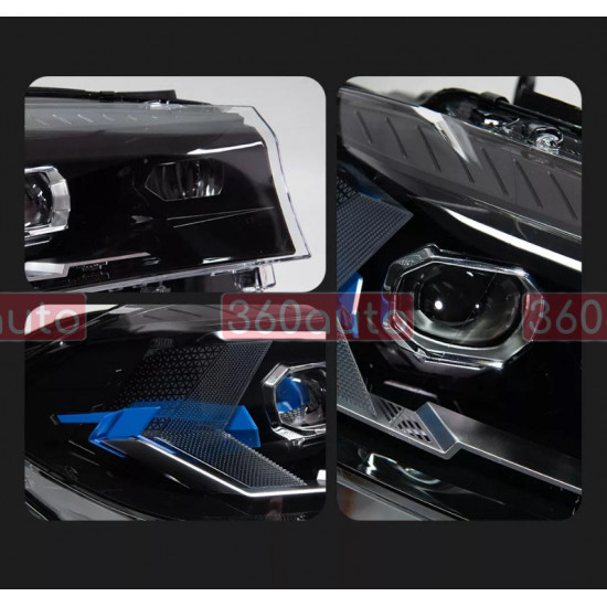 Передние фары на BMW X5 F15 2013-2018 FULL LED стиль G05 2024