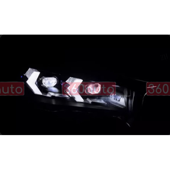Передние фары на BMW X5 F15 2013-2018 FULL LED стиль G05 2024