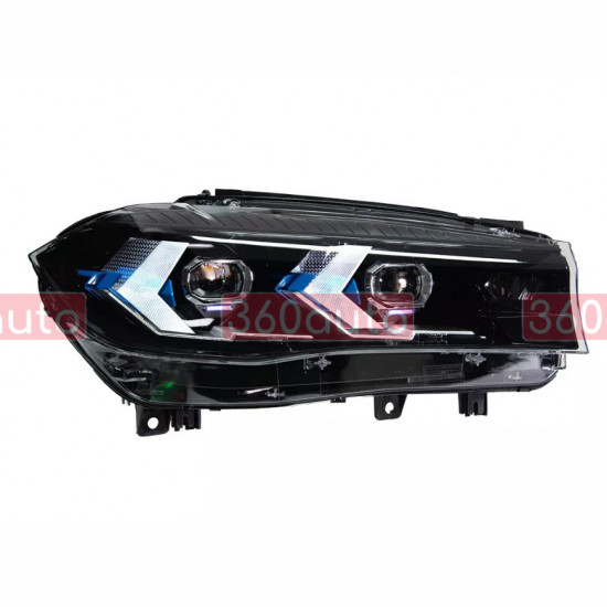 Передние фары на BMW X5 F15 2013-2018 FULL LED стиль G05 2024