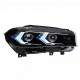 Передние фары на BMW X5 F15 2013-2018 FULL LED стиль G05 2024