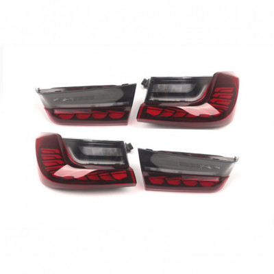 Задние фонари на BMW 3 Series G20 2018- OLED Dragon Scale 