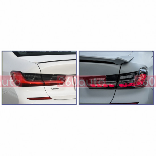 Задние фонари на BMW 3 Series G20 2018- OLED Dragon Scale
