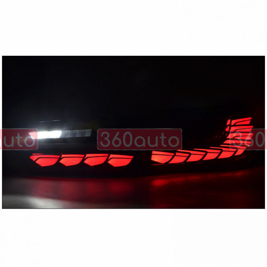 Задние фонари на BMW 3 Series G20 2018- OLED Dragon Scale