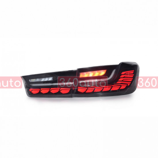 Задние фонари на BMW 3 Series G20 2018- OLED Dragon Scale