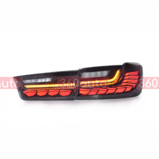 Задние фонари на BMW 3 Series G20 2018- OLED Dragon Scale
