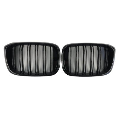 Ноздри Черный глянец (Двойные M-Look) Китай на BMW X3 G01 2018-2022 года