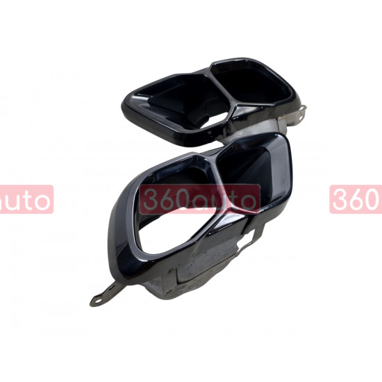 Насадки на выхлоп (M60) на BMW X5 G05 2023-2024 года