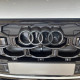 Автологотип черная эмблема Audi Q7 2024- Black Edition в решетку радиатора 4M0853605B716