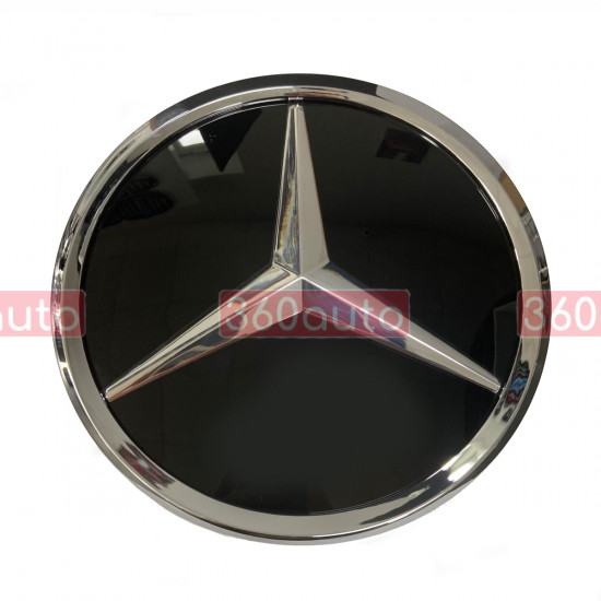 Эмблема в радиаторной решетке Mercedes-Benz B-class W245 2005-2011 A2078880260 зеркальная звезда хром