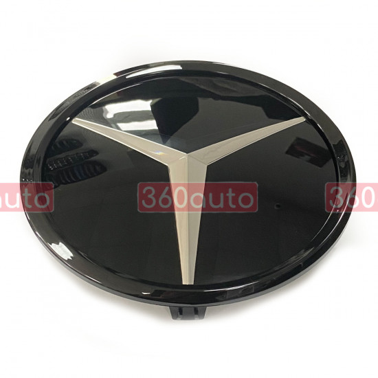 Эмблема в радиаторной решетке Mercedes-Benz GLK-class X204 2008-2012 A2078880260 зеркальная звезда черная