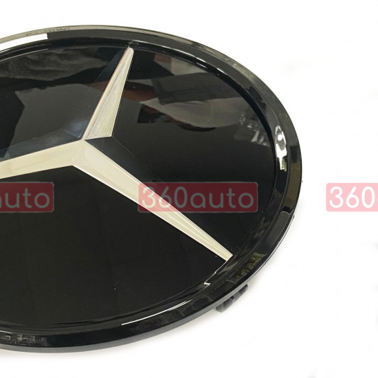 Эмблема в радиаторной решетке Mercedes-Benz GLK-class X204 2008-2012 A2078880260 зеркальная звезда черная