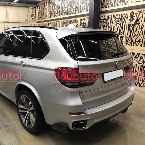 Спойлер на BMW X5 F15 2013-2018 M Performance черный глянец