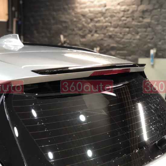 Спойлер на BMW X5 F15 2013-2018 M Performance черный глянец