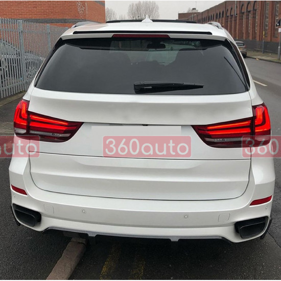 Спойлер на BMW X5 F15 2013-2018 M Performance черный глянец