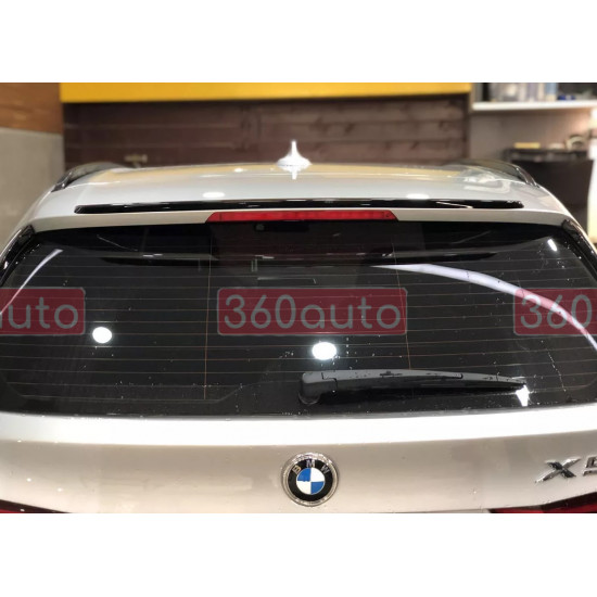 Спойлер на BMW X5 F15 2013-2018 M Performance черный глянец
