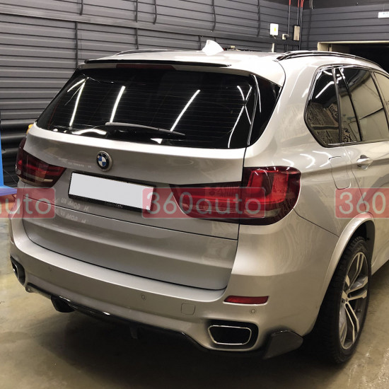 Спойлер на BMW X5 F15 2013-2018 M Performance черный глянец