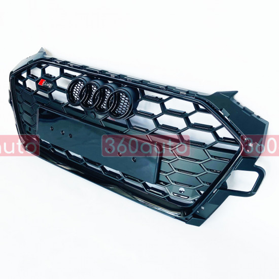 Решетка радиатора на Audi A4 B9 2019-2023 стиль S4 Gloss / Matte