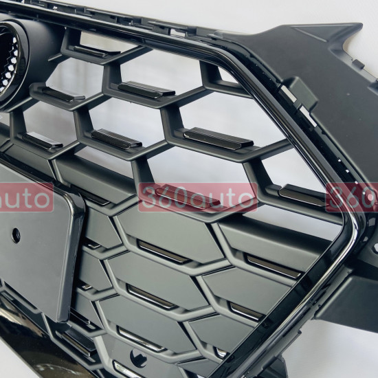 Решетка радиатора на Audi A4 B9 2019-2023 стиль S4 Gloss / Matte