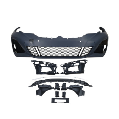 Передний бампер на BMW 3 G20, G21 2018-2022 M-Paket