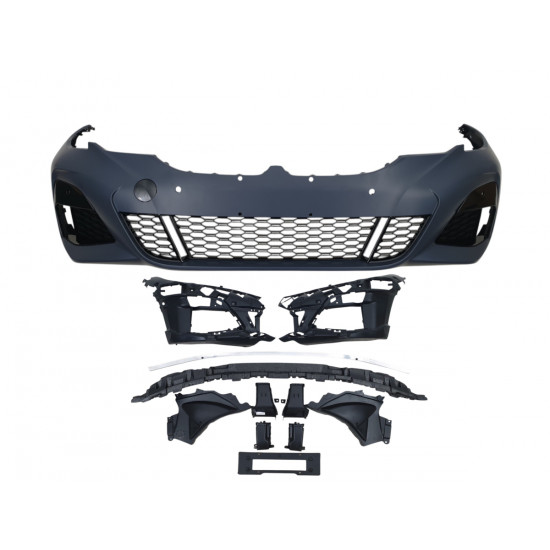 Передний бампер на BMW 3 G20, G21 2018-2022 M-Paket