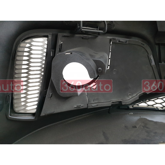 Передний бампер на Audi Q5 2012-2016 в стиле RSQ5 V3