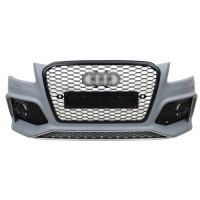 Передній бампер на Audi Q5 2012-2016 стиль RSQ5 V3