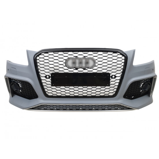 Передний бампер на Audi Q5 2012-2016 в стиле RSQ5 V3