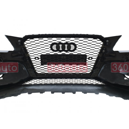 Передний бампер на Audi Q5 2012-2016 в стиле RSQ5 V3