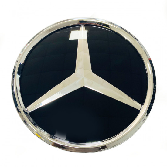 Эмблема в решетку радиатора Mercedes E-Class W213 2016- A0008880100 зеркальная звезда хром