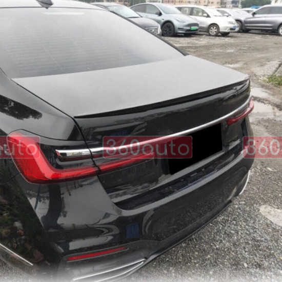 Спойлер на BMW 7 Series G11, G12 2015-2019 MP черный глянец
