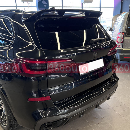 Спойлер на BMW X5 G05 2018-2022 Paradigm Чорний глянець