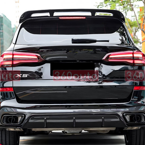 Спойлер на BMW X5 G05 2018-2022 Paradigm Чорний глянець