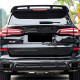Спойлер на BMW X5 G05 2018-2022 Paradigm Чорний глянець